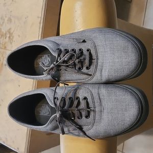 Grey VANS Worn Only a Few Times EXCELLENT CONDITION 👌